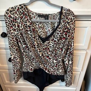 Leopard bodysuit